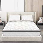 Single Bed Mattress, Hybrid Double Mattress With Bonnell Coil, High Density Foam Mattress, Boxed, Single Bed, Medium Soft, Stress Reliever